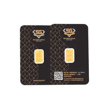 سبيكة ذهب عيار 24 من سليمة جولد Selema gold