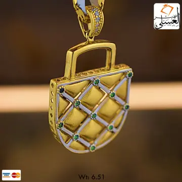 تعليقه ذهب عيار 18 من كينج جولد King gold
