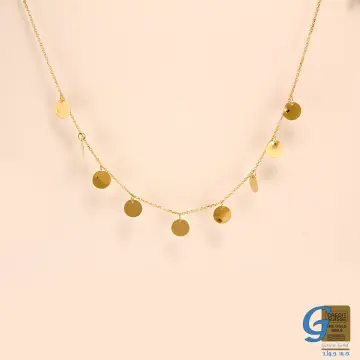 كوليه ذهب عيار 18 من جيد جولد Gaied Gold