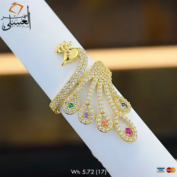 خاتم ذهب عيار 18 من لازوردى Lazurde