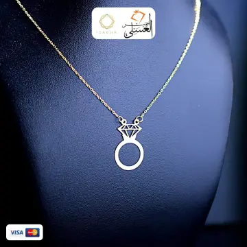 كوليه ذهب عيار 18 من My design