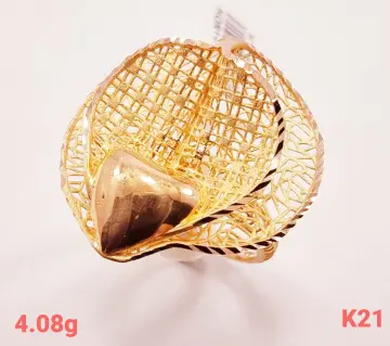 خاتم ذهب عيار 21