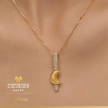 كوليه ذهب عيار 21 من ماستر جولد Master gold