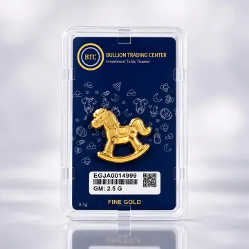سبيكة ذهب عيار 24 من بي تي سي BTC