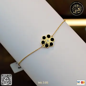 انسيال ذهب عيار 18 من DJM