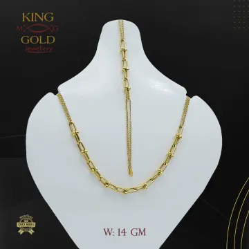 نصف طقم ذهب عيار 18 من كينج جولد King gold
