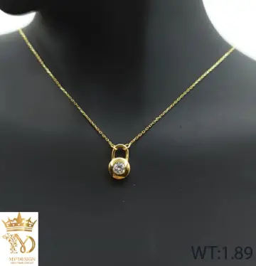 كوليه ذهب عيار 18 من ايطالي Italy