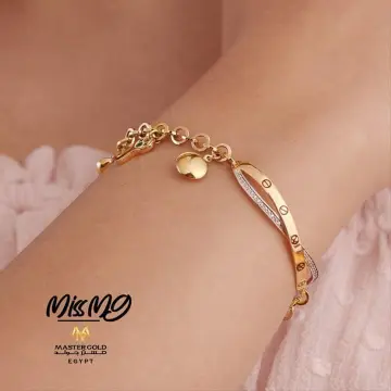 انسيال ذهب عيار 18 من ماستر جولد Master gold