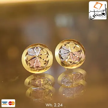 حلق ذهب عيار 18