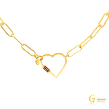كوليه ذهب عيار 18 من جيد جولد Gaied Gold
