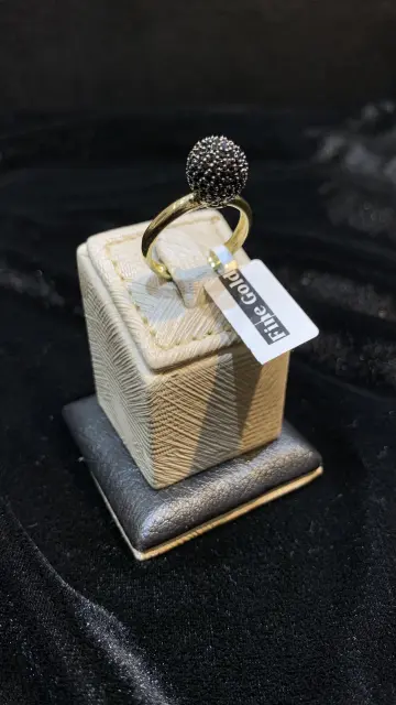 خاتم ذهب عيار 18 من فاين جولد Fine gold