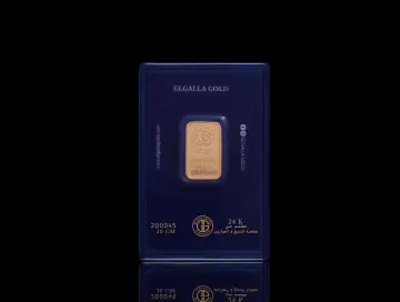 سبيكة ذهب عيار 24 من الجلّا Algalla