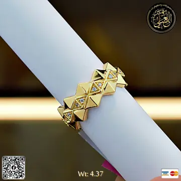 خاتم ذهب عيار 18 من DJM