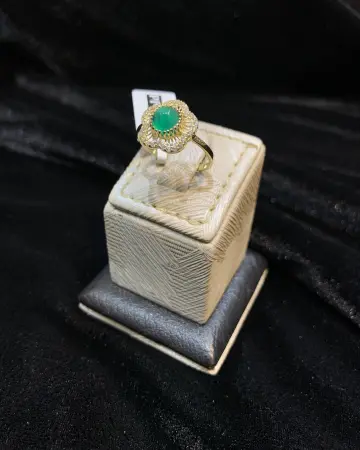 خاتم ذهب عيار 18 من فاين جولد Fine gold