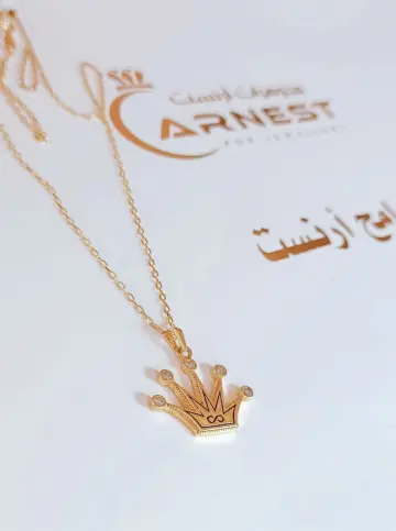 كوليه ذهب عيار 18 من كينج جولد King gold