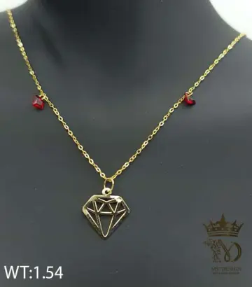كوليه ذهب عيار 18 من My design