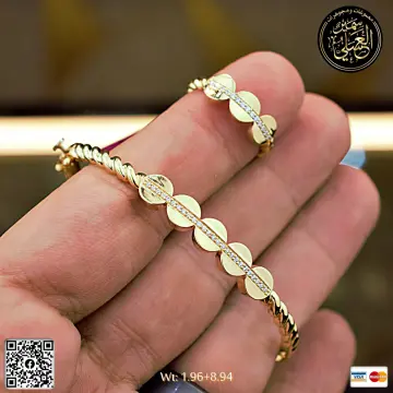 نصف طقم ذهب عيار 18 من DJM