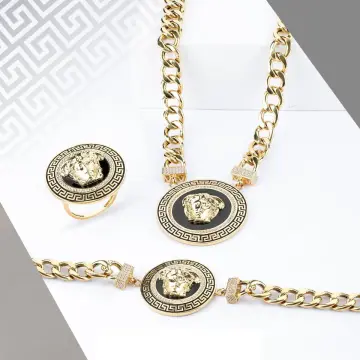 طقم كامل ذهب عيار 18 من كينج جولد King gold