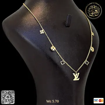 كوليه ذهب عيار 18 من DJM