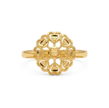 خاتم ذهب عيار 21 من جولى جولد Jolie Gold