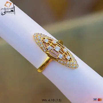خاتم ذهب عيار 18 من ايجيبت جولد Egypt gold