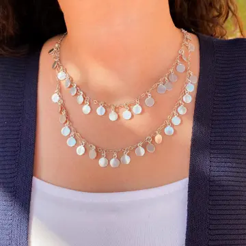 كوليه فضة عيار 925