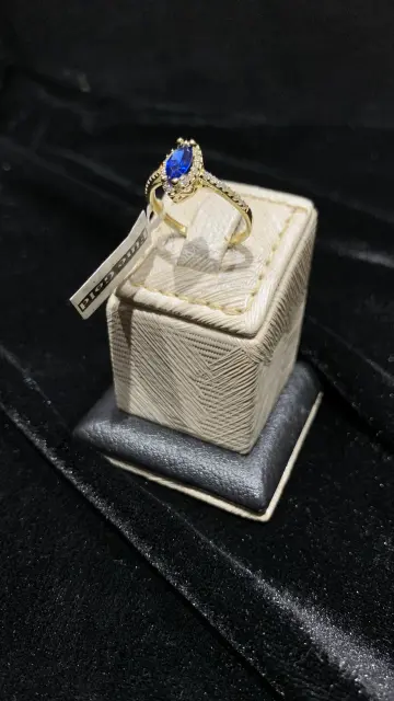 خاتم ذهب عيار 18 من فاين جولد Fine gold