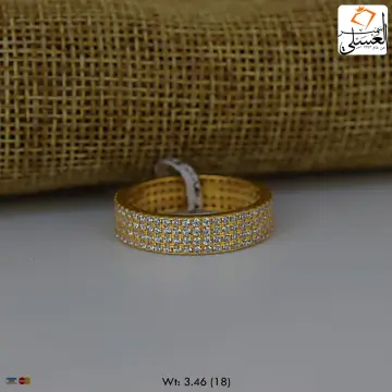 دبل زفاف ذهب عيار 18 من ايجيبت جولد Egypt gold