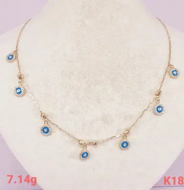 كوليه ذهب عيار 18 من كينج جولد King gold