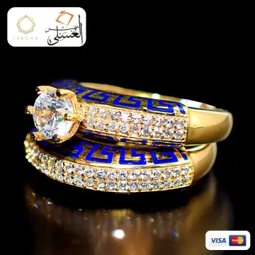 محبس ذهب عيار 18 من ماستر جولد Master gold