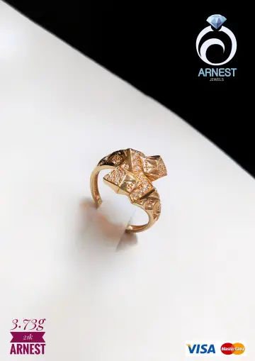 خاتم ذهب عيار 21 من ايجيبت جولد Egypt gold