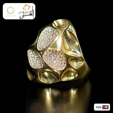 خاتم ذهب عيار 18 من ايجيبت جولد Egypt gold