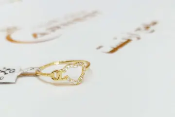 خاتم ذهب عيار 18 من كينج جولد King gold