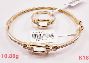 نصف طقم ذهب عيار 18 من رويال Royal