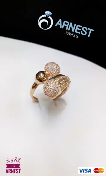 خاتم ذهب عيار 21 من ايجيبت جولد Egypt gold