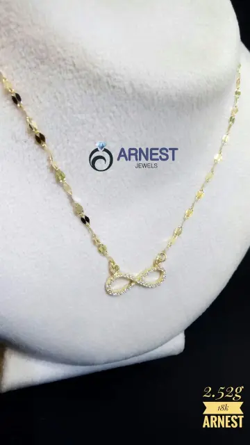 كوليه ذهب عيار 18 من كينج جولد King gold