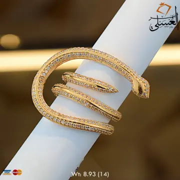 خاتم ذهب عيار 21 من أشرف حلمى