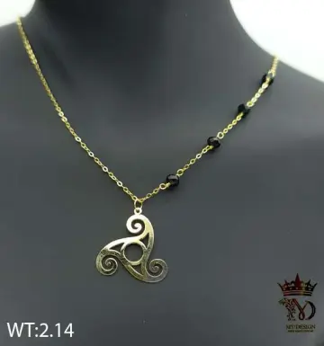 كوليه ذهب عيار 18 من My design