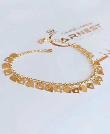 انسيال ذهب عيار 18