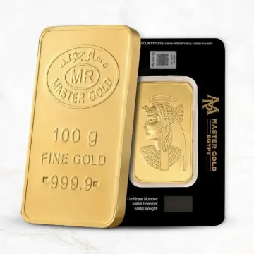 سبيكة ذهب عيار 24 من ماستر جولد Master gold
