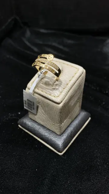 خاتم ذهب عيار 18 من ماستر جولد Master gold