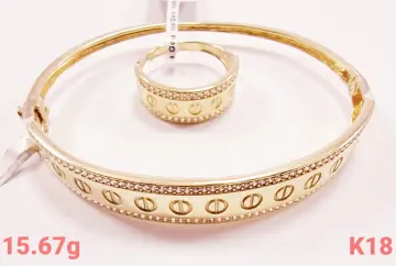 نصف طقم ذهب عيار 18 من رويال Royal