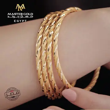 غويشه ذهب عيار 21 من ماستر جولد Master gold