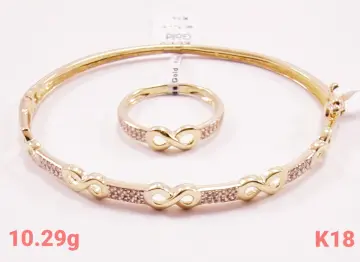 نصف طقم ذهب عيار 18 من رويال Royal
