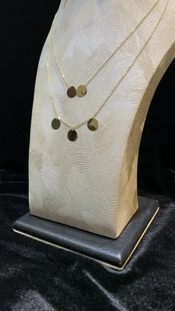 كوليه ذهب عيار 18 من كينج جولد King gold