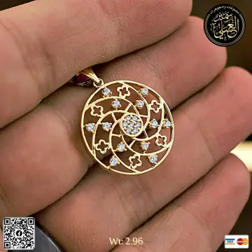 تعليقه ذهب عيار 18 من DJM