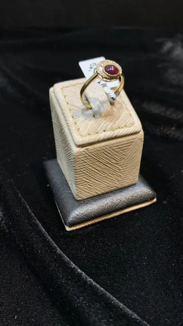 خاتم ذهب عيار 18 من كينج جولد King gold