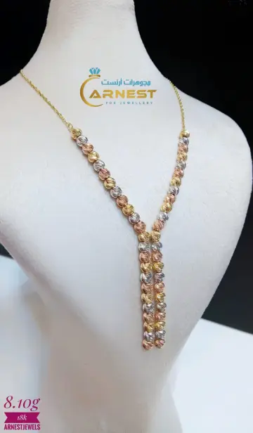 كوليه ذهب عيار 18 من كريزي جولد Crazy Gold