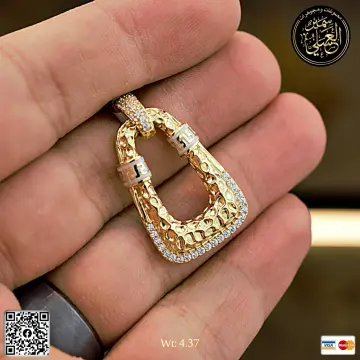 تعليقه ذهب عيار 18 من DJM