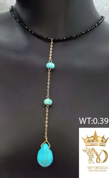 كوليه ذهب عيار 18 من My design